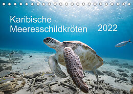 Kalender Karibische Meeresschildkröten (Tischkalender 2022 DIN A5 quer) von Yvonne &amp; Tilo Kühnast - naturepics
