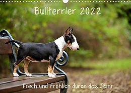 Kalender Bullterrier 2022 Frech und fröhlich durch das Jahr (Wandkalender 2022 DIN A3 quer) von Yvonne Janetzek