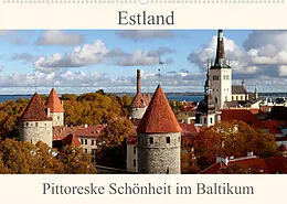 Kalender Estland - Pittoreske Schönheit im Baltikum (Wandkalender 2022 DIN A2 quer) von Bernd Becker