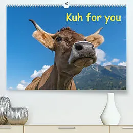 Kalender Kuh for you (Premium, hochwertiger DIN A2 Wandkalender 2022, Kunstdruck in Hochglanz) von Miriam Kaina
