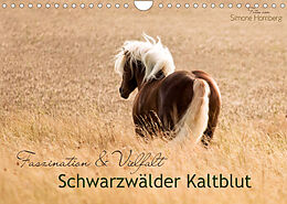 Kalender Faszination und Vielfalt - Schwarzwälder Kaltblut (Wandkalender 2022 DIN A4 quer) von Simone Homberg