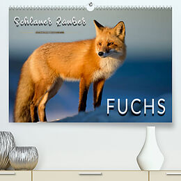 Kalender Fuchs - schlauer Räuber (Premium, hochwertiger DIN A2 Wandkalender 2022, Kunstdruck in Hochglanz) von Peter Roder