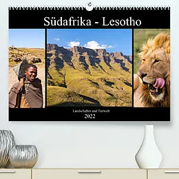 Kalender Südafrika - Lesotho (Premium, hochwertiger DIN A2 Wandkalender 2022, Kunstdruck in Hochglanz) von Patrick Lehrbach