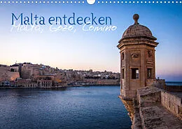 Kalender Malta entdecken Malta, Gozo, Comino (Wandkalender 2022 DIN A3 quer) von Emel Malms