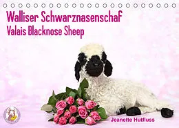 Kalender Walliser Schwarznasenschaf Valais Blacknose Sheep (Tischkalender 2022 DIN A5 quer) von Jeanette Hutfluss