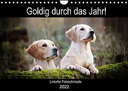 Kalender Goldig durch das Jahr! (Wandkalender 2022 DIN A4 quer) von Jennifer Bohlmann