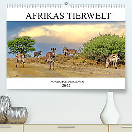 Kalender AFRIKAS TIERWELT Panorama Impressionen (Premium, hochwertiger DIN A2 Wandkalender 2022, Kunstdruck in Hochglanz) von N N