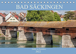 Kalender Bad Säckingen - Städtle am Hochrhein (Tischkalender 2022 DIN A5 quer) von Liselotte Brunner-Klaus