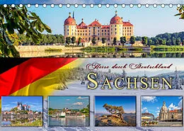 Kalender Reise durch Deutschland - Sachsen (Tischkalender 2022 DIN A5 quer) von Peter Roder