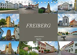 Kalender Freiberg Impressionen (Tischkalender 2022 DIN A5 quer) von Dirk Meutzner