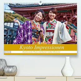 Kalender Kyoto Impressionen (Premium, hochwertiger DIN A2 Wandkalender 2022, Kunstdruck in Hochglanz) von Michael Kurz