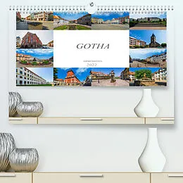 Kalender Gotha Impressionen (Premium, hochwertiger DIN A2 Wandkalender 2022, Kunstdruck in Hochglanz) von Dirk Meutzner