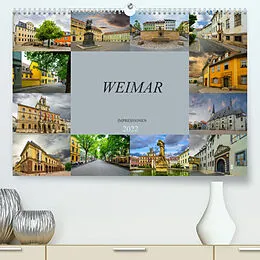 Kalender Weimar Impressionen (Premium, hochwertiger DIN A2 Wandkalender 2022, Kunstdruck in Hochglanz) von Dirk Meutzner