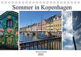 Kalender Sommer in Kopenhagen (Tischkalender 2022 DIN A5 quer) von Marion Peußner