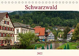 Kalender Schwarzwald (Tischkalender 2022 DIN A5 quer) von Heinz Pompsch