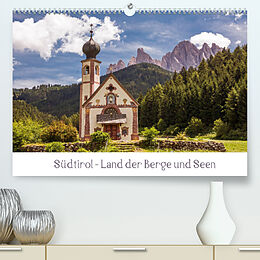 Kalender Südtirol - Land der Berge und Seen (Premium, hochwertiger DIN A2 Wandkalender 2022, Kunstdruck in Hochglanz) von Harry Müller