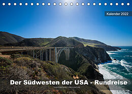 Kalender Der Südwesten der USA - Rundreise (Tischkalender 2022 DIN A5 quer) von Christian Hubo - feel4nature.com