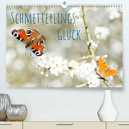 Kalender Schmetterlings-Glück (Premium, hochwertiger DIN A2 Wandkalender 2022, Kunstdruck in Hochglanz) von Carola Vahldiek