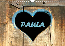 Kalender PAULA-Namenskalender (Wandkalender 2022 DIN A4 quer) von SchnelleWelten