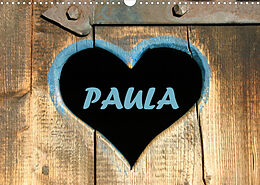 Kalender PAULA-Namenskalender (Wandkalender 2022 DIN A3 quer) von SchnelleWelten