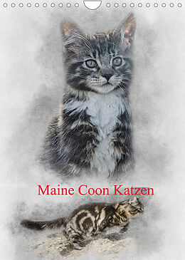 Kalender Maine Coon Katzen (Wandkalender 2022 DIN A4 hoch) von Alain Gaymard