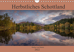 Kalender Herbstliches Schottland (Wandkalender 2022 DIN A4 quer) von Markus van Hauten