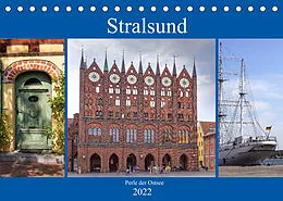 Kalender Stralsund - Perle der Ostsee (Tischkalender 2022 DIN A5 quer) von Thomas Becker