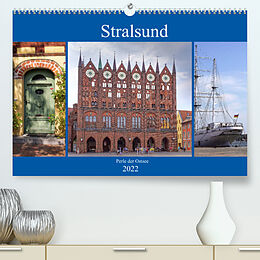 Kalender Stralsund - Perle der Ostsee (Premium, hochwertiger DIN A2 Wandkalender 2022, Kunstdruck in Hochglanz) von Thomas Becker