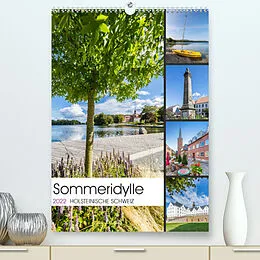 Kalender HOLSTEINISCHE SCHWEIZ Sommeridylle (Premium, hochwertiger DIN A2 Wandkalender 2022, Kunstdruck in Hochglanz) von Melanie Viola