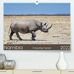 Kalender Namibia - einzigartige Tierwelt (Premium, hochwertiger DIN A2 Wandkalender 2022, Kunstdruck in Hochglanz) von Christian Alpert