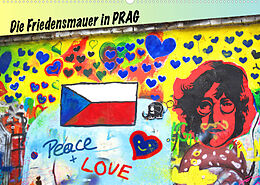 Kalender Die Friedensmauer in Prag (Wandkalender 2022 DIN A2 quer) von Danijela Hospes