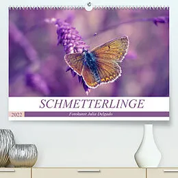Kalender Schmetterlinge im Fokus (Premium, hochwertiger DIN A2 Wandkalender 2022, Kunstdruck in Hochglanz) von Julia Delgado