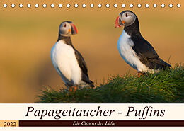 Kalender Papageitaucher - Puffins (Tischkalender 2022 DIN A5 quer) von Olaf Jürgens