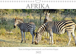 Kalender Afrika - Tiere im Krüger Nationalpark (Wandkalender 2022 DIN A4 quer) von Franziska Hoppe