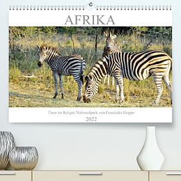 Kalender Afrika - Tiere im Krüger Nationalpark (Premium, hochwertiger DIN A2 Wandkalender 2022, Kunstdruck in Hochglanz) von Franziska Hoppe