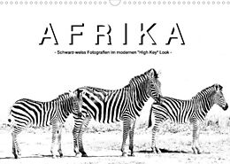 Kalender AFRIKA - Schwarz-weiss Fotografien im modernen "High Key" Look (Wandkalender 2022 DIN A3 quer) von ROBERT STYPPA