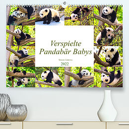 Kalender Pandabär Babys (Premium, hochwertiger DIN A2 Wandkalender 2022, Kunstdruck in Hochglanz) von Simone Gatterwe