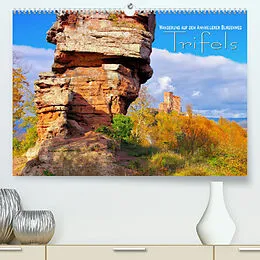 Kalender Trifels - Wanderung auf dem Annweilerer Burgenweg (Premium, hochwertiger DIN A2 Wandkalender 2022, Kunstdruck in Hochglanz) von LianeM