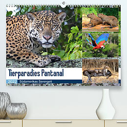 Kalender Tierparadies Pantanal (Premium, hochwertiger DIN A2 Wandkalender 2022, Kunstdruck in Hochglanz) von Michael und Yvonne Herzog