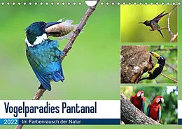 Kalender Vogelparadies Pantanal (Wandkalender 2022 DIN A4 quer) von Yvonne und Michael Herzog