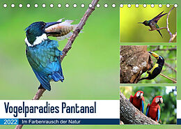 Kalender Vogelparadies Pantanal (Tischkalender 2022 DIN A5 quer) von Yvonne und Michael Herzog