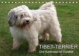 Kalender Tibet-Terrier - Eine Hunderasse mit Charakter (Tischkalender 2022 DIN A5 quer) von Rudolf Bindig