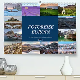 Kalender Fotoreise Europa, 12 Must-Visit-Orte von Nord- nach Südeuropa (Premium, hochwertiger DIN A2 Wandkalender 2022, Kunstdruck in Hochglanz) von Joana Kruse