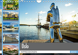 Kalender Oslo Impressionen (Wandkalender 2022 DIN A4 quer) von Dirk Meutzner