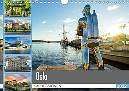 Kalender Oslo Impressionen (Wandkalender 2022 DIN A4 quer) von Dirk Meutzner