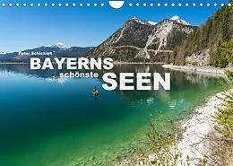 Kalender Bayerns schönste Seen (Wandkalender 2022 DIN A4 quer) von Peter Schickert