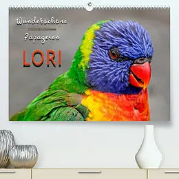 Kalender Wunderschöne Papageien - Lori (Premium, hochwertiger DIN A2 Wandkalender 2022, Kunstdruck in Hochglanz) von Peter Roder