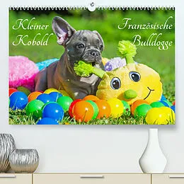 Kalender Kleiner Kobold Französische Bulldogge (Premium, hochwertiger DIN A2 Wandkalender 2022, Kunstdruck in Hochglanz) von Sigrid Starick