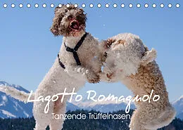 Kalender Lagotto Romagnolo Tanzende Trüffelnasen (Tischkalender 2022 DIN A5 quer) von wuffclick-pic