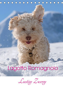 Kalender Lagotto Romagnolo - Lustige Zwerge (Tischkalender 2022 DIN A5 hoch) von wuffclick-pic